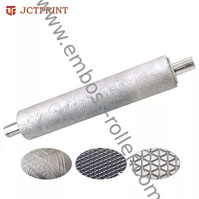 Rulli di rilievo in pelle con incisione laser industriale di 100 mm di diametro