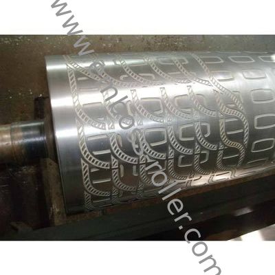 Stuoia dell'automobile del PVC/rullo di stampaggio di cuoio del cuscino con il tubo senza cuciture 45#