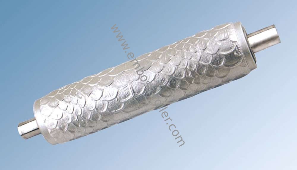 Rullo della godronatura dell'acciaio legato per la goffratura di superficie della plastica, Leatheroid